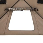 window of Tidewe hunting blind